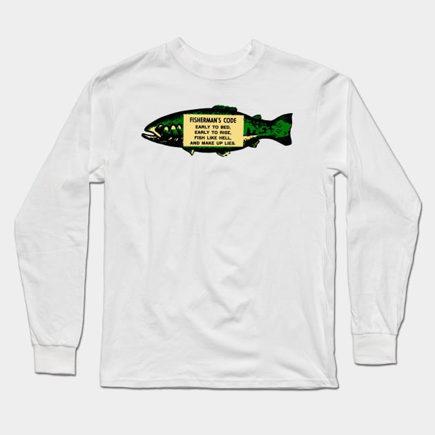 Fisherman's Code Long Sleeve T-Shirt by zsonn